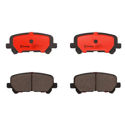 BREMBO P28083N Brembo P28083N Premium Ceramic Rear Disc Brake Pad Set HONDA OE# 43022SZAA10