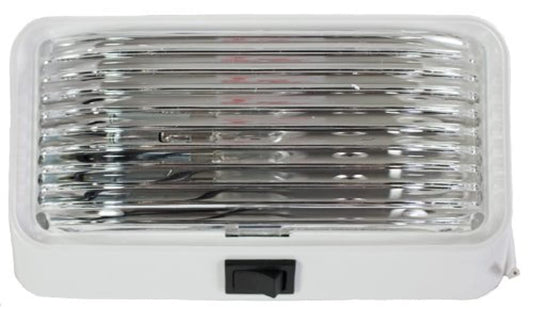 ARCON 20673 Arcon 20673 Bright White LED Porch Light with Clear Lens