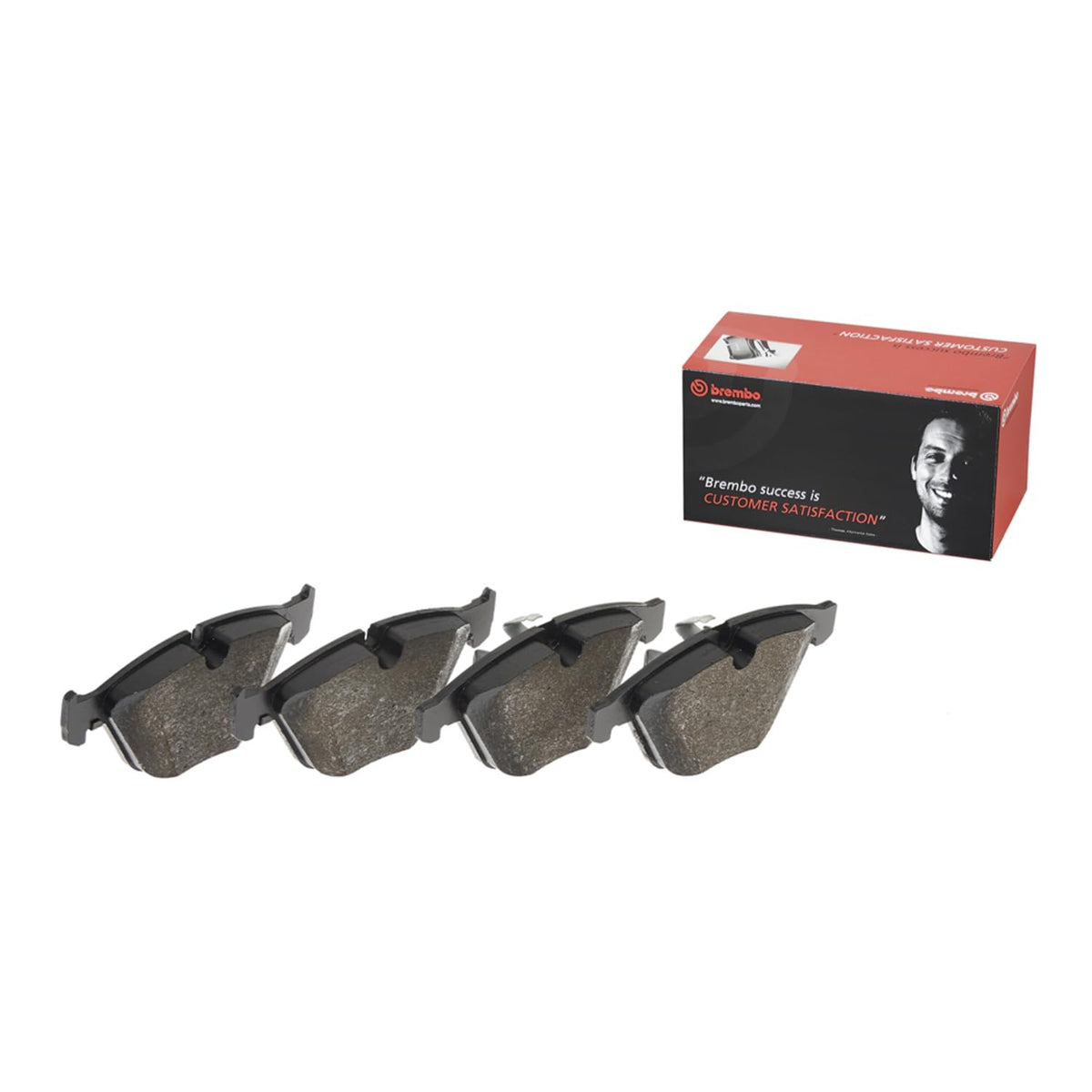 BREMBO P06055 Brembo P06055 Low-Met Front Disc Brake Pad Set BMW/BMW (BRILLIANCE) OE# 34116780711