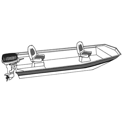 CARVER 74201EXF-10 Carver 74201EXF-10 BOAT COVER OJ-14 XW O/B