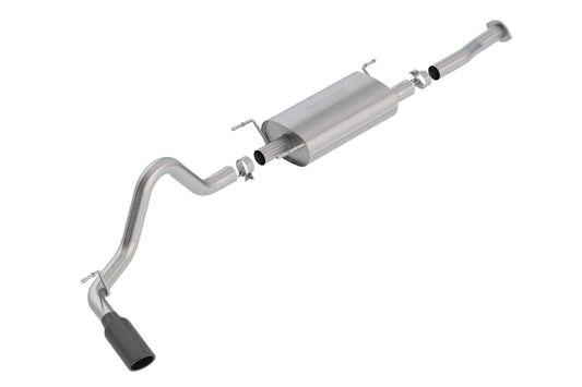 BORLA 140680BC BORLA 140680BC Cat-Back Perf. Exh. Sys. for '16-'23 Toyota Tacoma 3.5L V6 AT/MT 2&4WD Ext. Cab (6' 1") Bed 127.4" WB/Crew Cab (5' 1") Bed 127.4" WB. Crew Cab (6' 1") Bed 140.6" WB Req. Adapt. 60593.