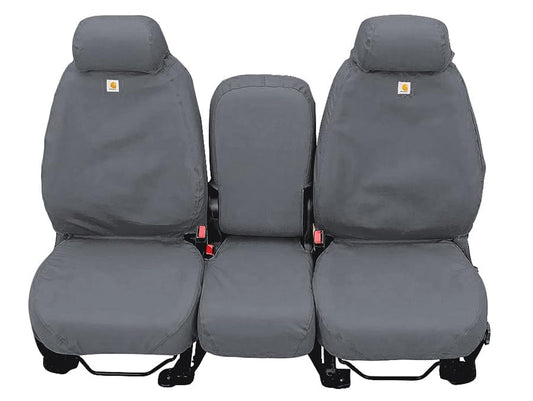 COVERCRAFT SSC2602CAGY Carhartt SeatSaver Custom Front Row Seat Covers - Gravel