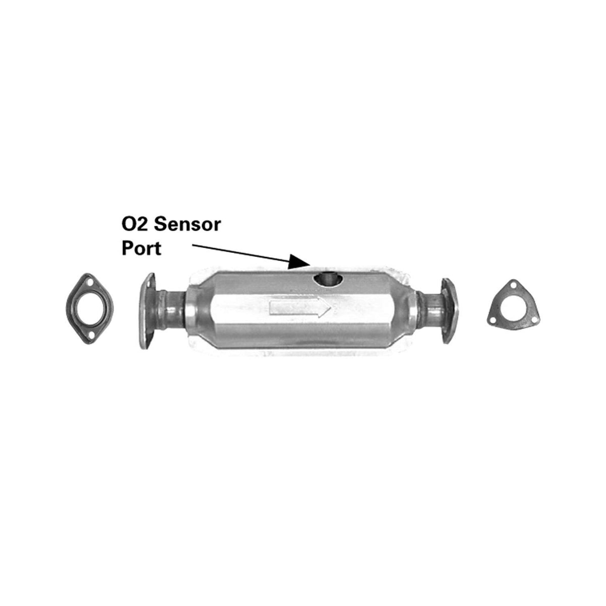 AP EXHAUST 642582 Ap Exhaust 642582 DIRECT FIT CATALYTIC CONVERTER