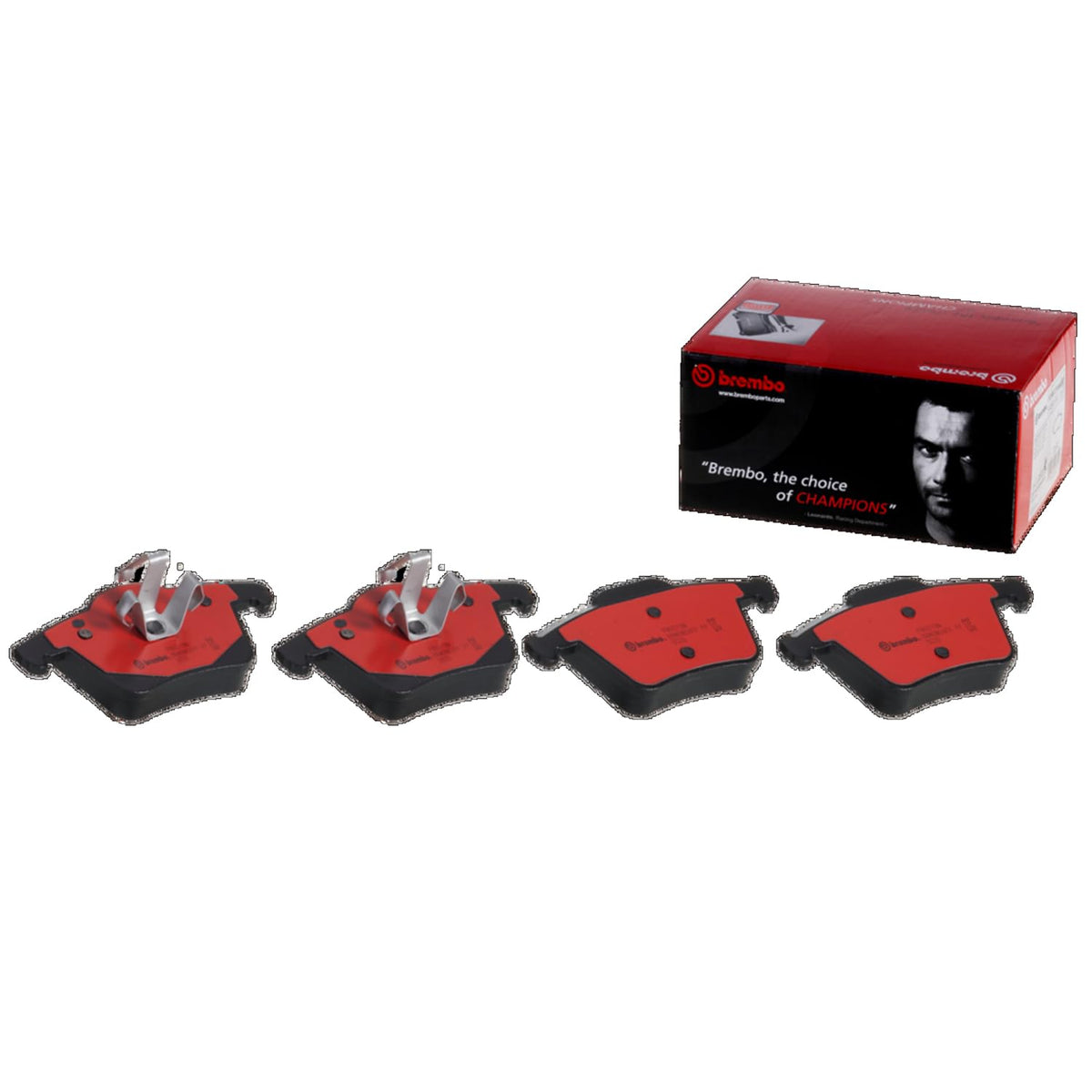 BREMBO P86019N Brembo P86019N Premium Ceramic Rear Disc Brake Pad Set VOLVO OE# 274330