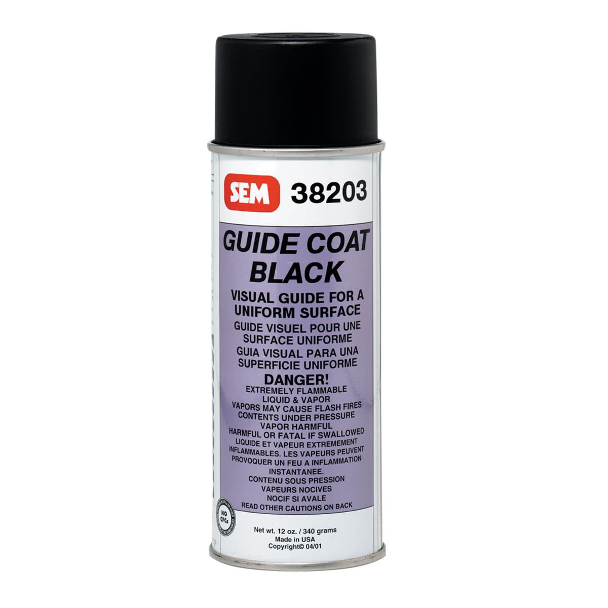 SEM PRODUCTS 38203 Sem Products 38203 GUIDE COAT BLACK