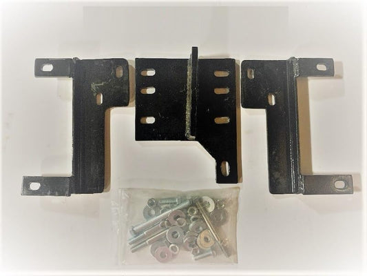CATTLEMAN 1416PKIT Cattleman HD 1416PKIT Grille Guard Mounting Kit fits 2003-2007 GMC Sierra 2500/3500 HD and Sierra 2500/3500 HD Classic Black Gloss Powder-Coated Steel
