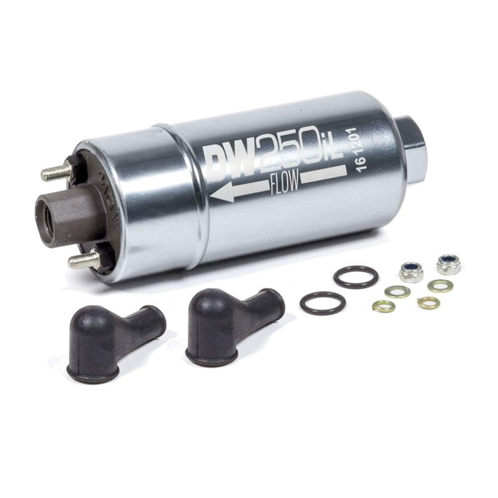 Deatsch Werks 9-250 DeatschWerks 9-250 In-Line External Fuel Pump (250lph), 1 Pack