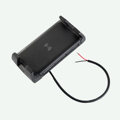 SCANSTRUT SC-CW-04G SCANSTRUT Active 15W Waterproof Wireless Charger Mount, IPX6 Rated, 12/24V Qi Fast Charging Phone Holder for Boats, RVs & ATVs, One-Hand Docking, Secure Grip, Universal Compatibility