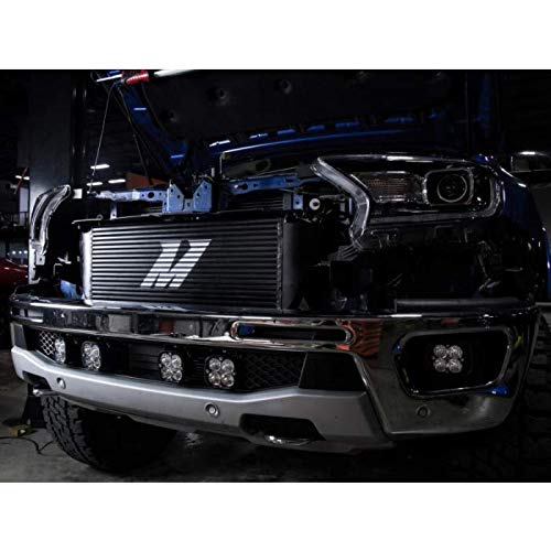 MISHIMOTO MMINT-RGR-19BK Mishimoto MMINT-RGR-19BK Performance Bar-and-Plate Intercooler, Compatible With 2019+ Ford Ranger 2.3L EcoBoost, Black