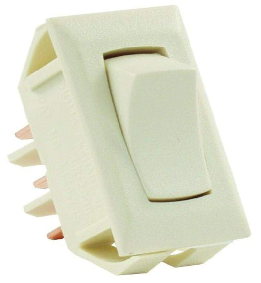 JR PRODUCTS 12655 JR Products 12655 Ivory SPDT On/On Switch