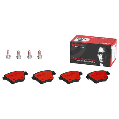 BREMBO P85114N Brembo P85114N Premium Ceramic Rear Disc Brake Pad Set AUDI/SEAT/SKODA/SKODA (SVW)/VW/VW (FAW) OE# 5K0698451A