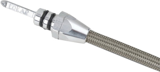 LOKAR TD-36L80TM Lokar TD-36L80TM Hi-Tech Flexible Braided Stainless Transmission Dipstick; GM 6L80E/6L90E Transmission