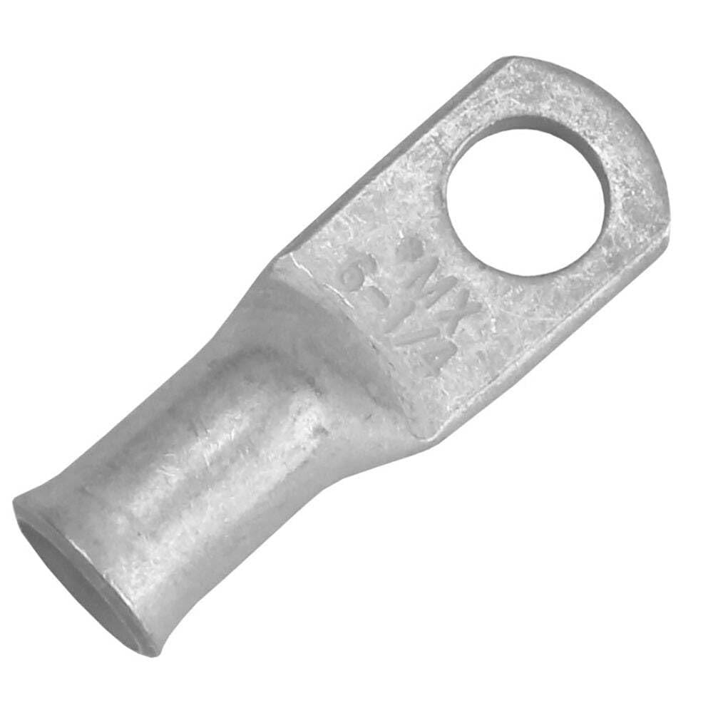 PACER TAE6-14R-2 Pacer Tinned Lug 6 AWG - 1/4" Stud Size - 2 Pack