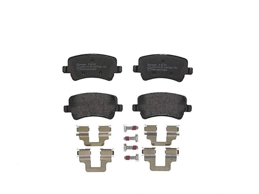 BREMBO P86021 Brembo P86021 Low-Met Rear Disc Brake Pad Set LAND ROVER/VOLVO OE# LR043714