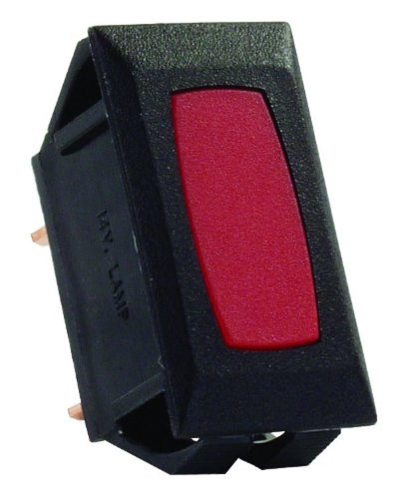 JR PRODUCTS 12725 JR Products 12725 Red/Black Indicator Light for Switch