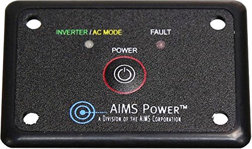 AIMS POWER REMOTEHF AIMS Flush Mount Power Inverter Remote On-Off Switch High Frequency Only