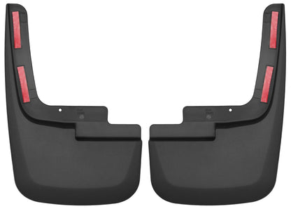 Husky Liners 58451 Husky Liners - Front Mud Guards – 2015-2020 Ford F-150 w/OEM Fender Flares, Front Set - Black, 2 Pc – 58451