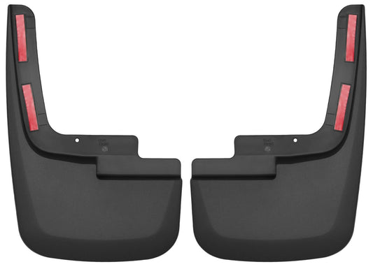 Husky Liners 58451 Husky Liners - Front Mud Guards – 2015-2020 Ford F-150 w/OEM Fender Flares, Front Set - Black, 2 Pc – 58451