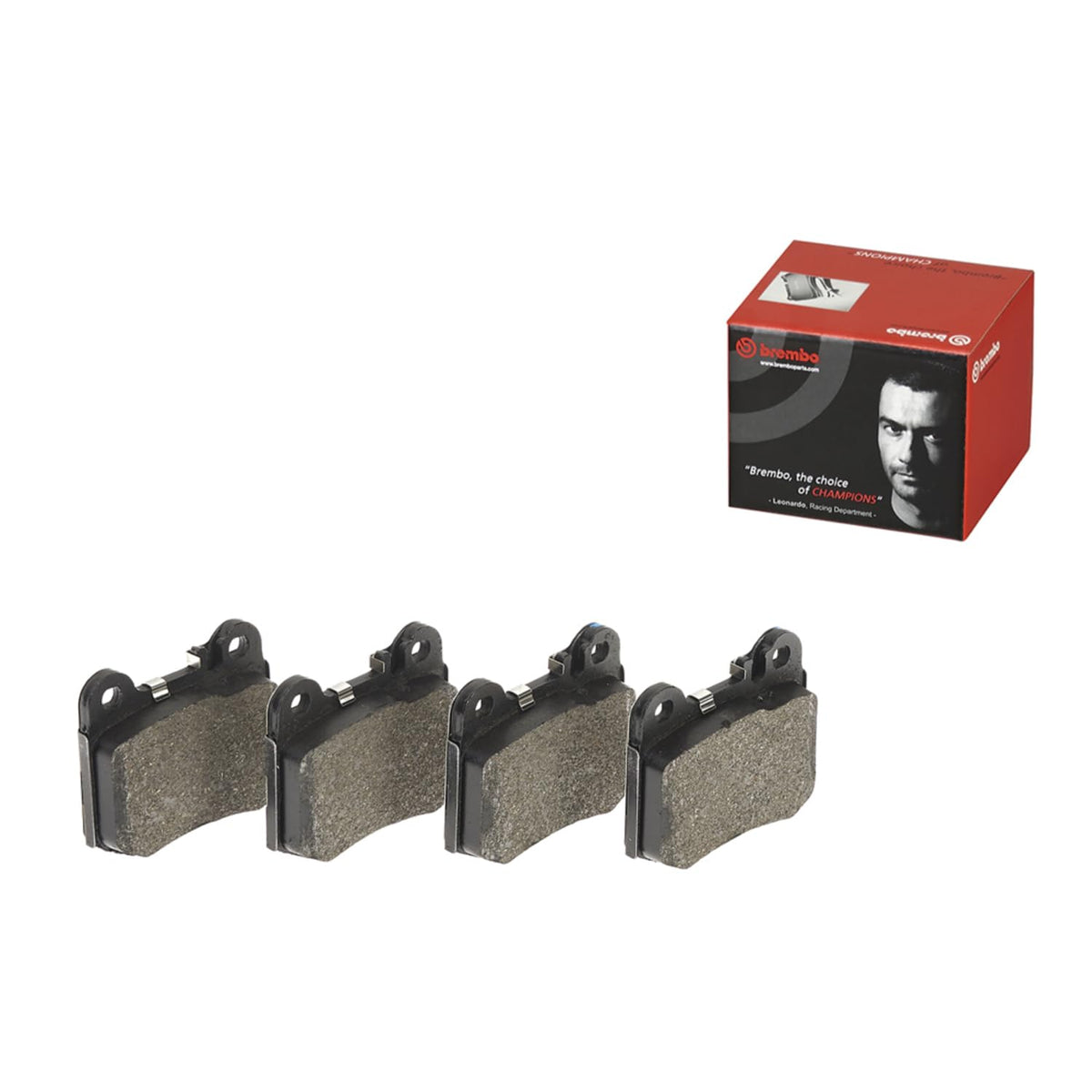 BREMBO P50043 Brembo P50043 Low-Met Rear Disc Brake Pad Set MASERATI/MERCEDES-BENZ OE# 1634201120