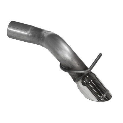 FLOWMASTER 818125 Flowmaster 818125 Outlaw Axle-Back Exhaust Kit no Muffler 2.5 Inch 409 Stainless Steel Single 3 Inch Polished Tip Compatible with 2021-2024 Ford Bronco 2.3L 2.7L 2 & 4-Wheel Drive 2 & 4 Door