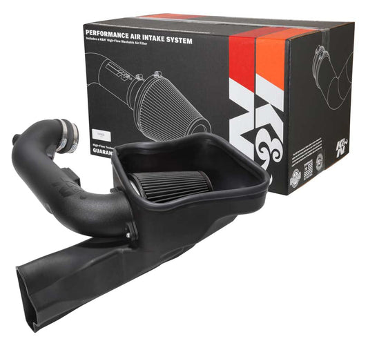 K&N FILTER 30-2605 K&N Cold Air Intake System: High-Flow Air-Filter, Increase Performance & Horsepower: Compatible with 2018-2023 FORD Mustang GT, 30-2605