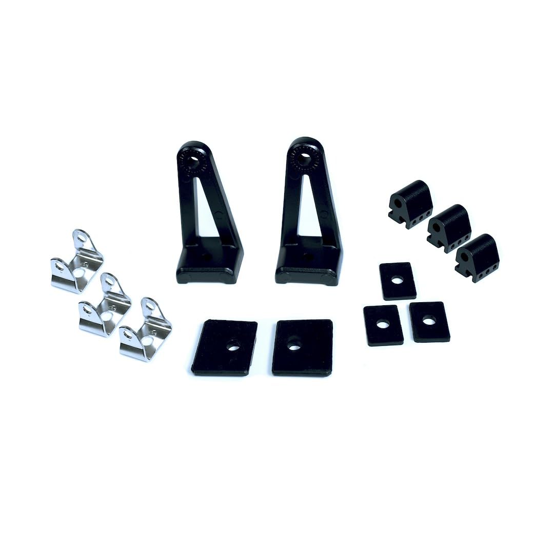TRAILFX HRDWRKT11 TrailFX Light Bar Mounting Kit for TRAILFX 22SRSAUX 32SRSAUX Replacement Hardware Die-Cast Aluminum Brackets 304SS Hardware Side or Bottom Mount TrailFX HRDWRKT11