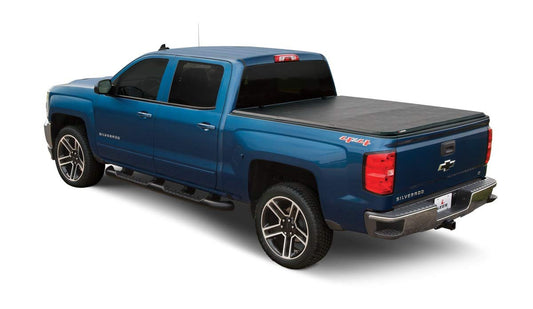 LEER 630320 LEER Latitude | Fits 2020 GM Chevy Silverado/GMC Sierra Heavy Duty with 6.9 FT Bed | Easy Install, Soft Tri-Fold Truck Bed Tonneau Cover