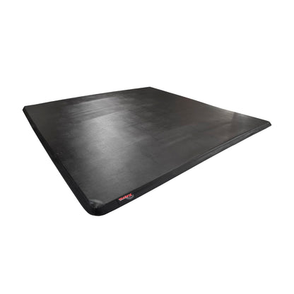 TRAILFX TFX3312 TrailFX Soft Tri-Fold Tonneau Cover for Ford F-150 5.5 Foot Bed 2015-2020 Black Vinyl with Aluminum Rails Lockable Tailgate Handle Clamp-On Installation Weather Resistant TrailFX TFX3312