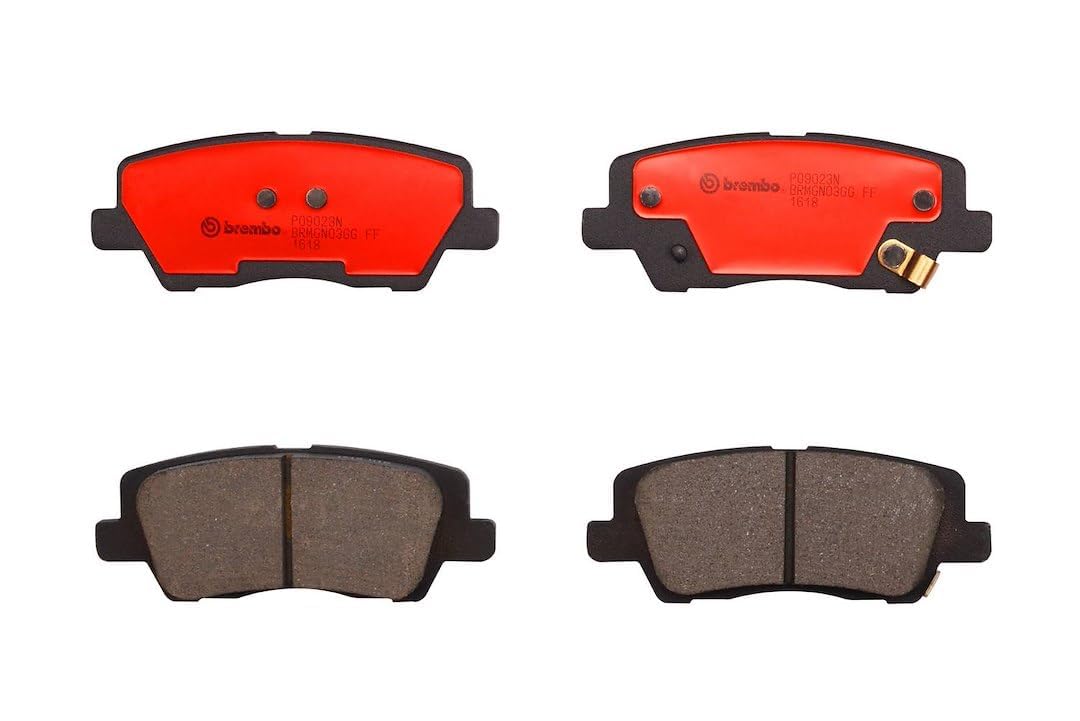 BREMBO P09023N Brembo P09023N Premium Ceramic Rear Disc Brake Pad Set CADILLAC OE# 22857904