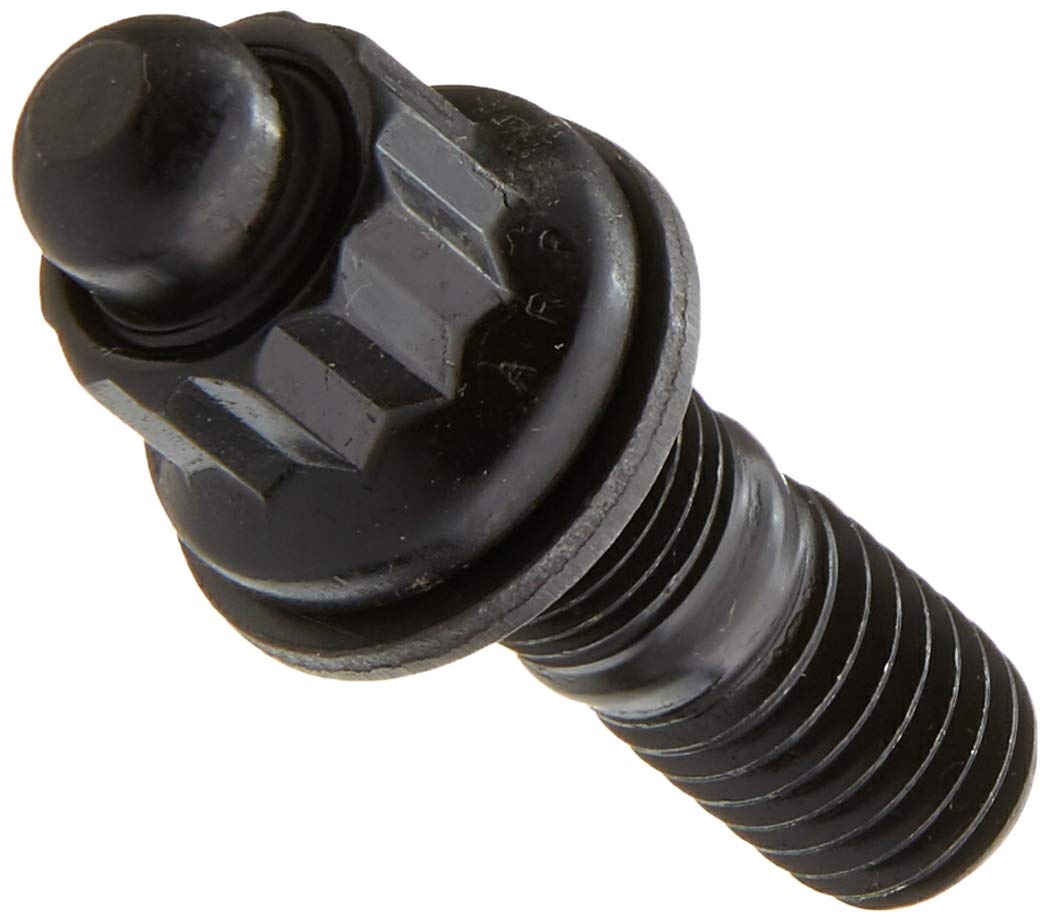 ARP 100-1402 ARP 1001402 Header Studs With 12-Point Nuts, Chrome Moly Steel With Black Oxide Finish, Set Of 12, For Select Chevrolet Small Block Engines