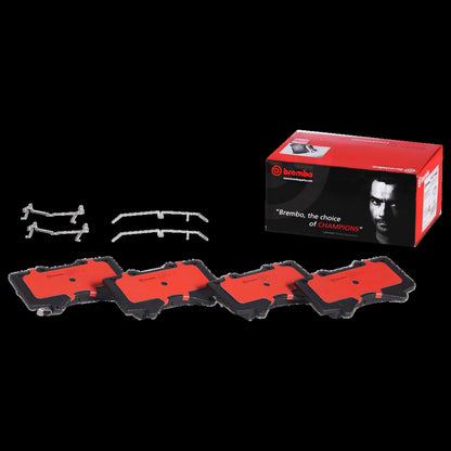 BREMBO P83107N Brembo P83107N Premium Ceramic Front Disc Brake Pad Set TOYOTA/TOYOTA (FAW) OE# 04465YZZEJ