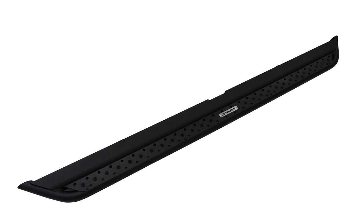 GO RHINO DSS4506T Go Rhino! Dominator Xtreme DSS SideStep & Brackets – Mild Steel, Textured Black – DSS4506T – Fits 2018-2024 Jeep Wrangler JLU, 4-Door