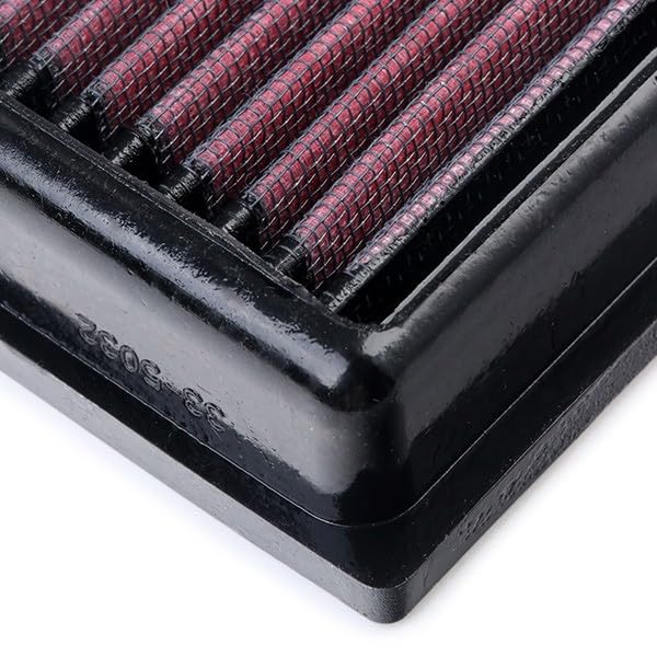 K&N FILTER 33-5032 K&N Engine Air Filter: Increase Power & Acceleration, Washable, Premium, Replacement Car Air Filter: Compatible with 2014-2019 Mercedes V6 (C400, C43, C450, AMG, E450, GLC43, GLE400, GLS400), 33-5032