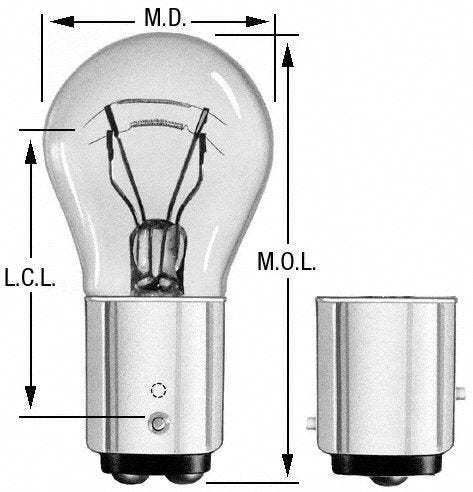 WAGNER 1154 Wagner 1154 MINIATURE BULB