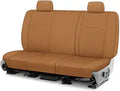 Covercraft Carhartt SeatSaver Custom Seat Covers — SSC8486CABN — 2nd Row 60/40 Bench Seat — for Select Chevrolet Silverado/GMC Sierra Models — Brown