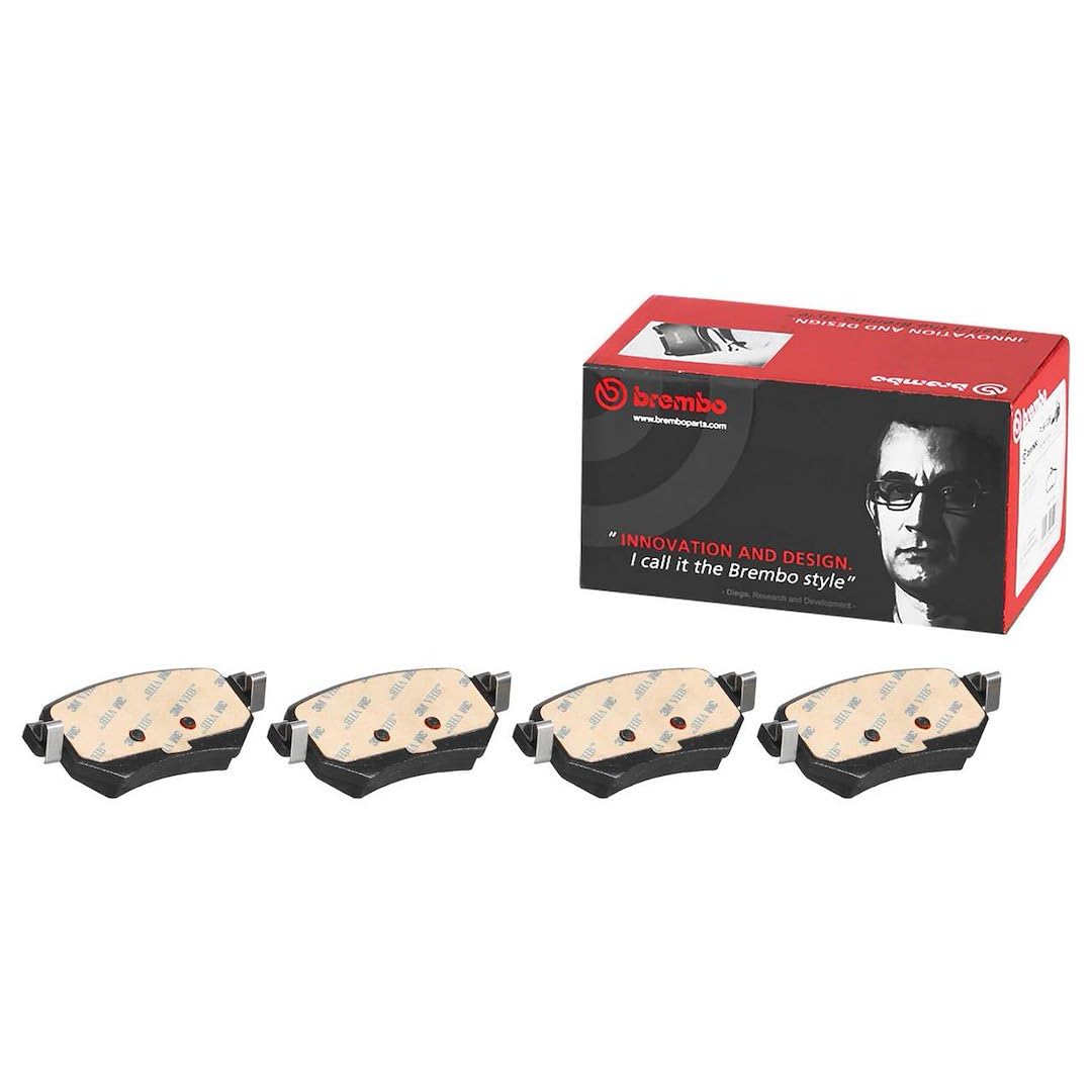 BREMBO P49059N Brembo P49059N Premium Ceramic Rear Disc Brake Pad Set MAZDA OE# GMY02643ZA