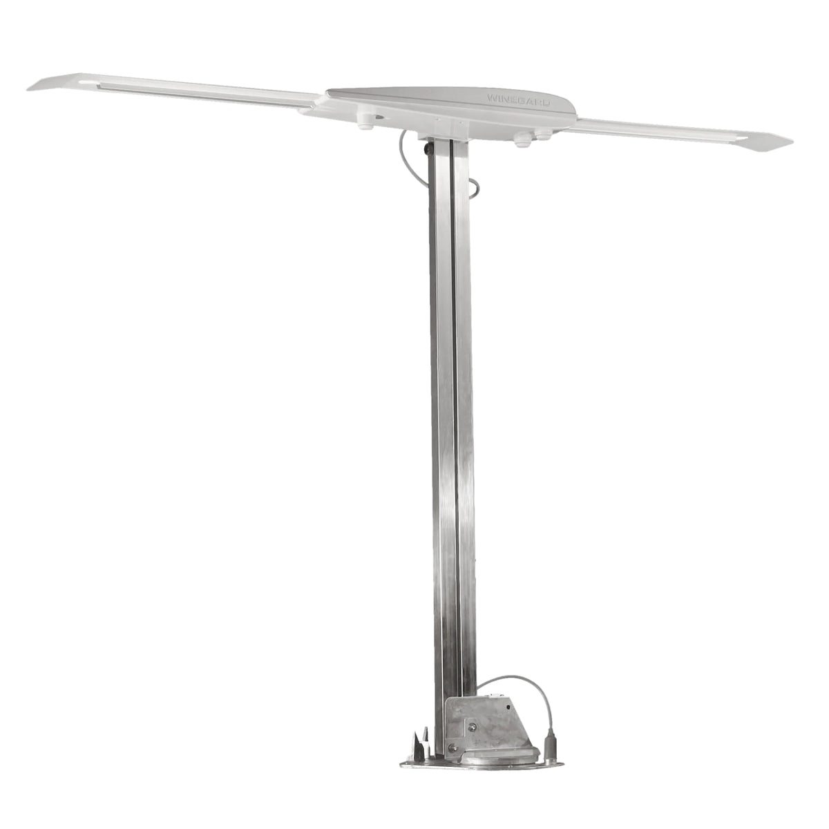 WINEGARD RV-3095 Winegard RV-3095 Sensar III Batwing Amplified RV TV Antenna (VHF/UHF, Digital, 4K Ready, 55 Mile Range)