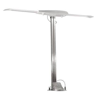 WINEGARD RV-3095 Winegard RV-3095 Sensar III Batwing Amplified RV TV Antenna (VHF/UHF, Digital, 4K Ready, 55 Mile Range)