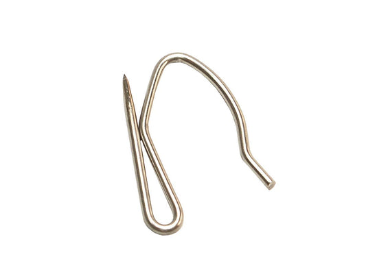 RV DESIGNER A113 RV Designer A113 Stainless Steel Drape Hook, 14 Per Pack, Window Covering Hardware