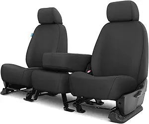 Covercraft SS3355PCCH SeatSaver Custom-Fit Seat Cover - Pollycotton Charcoal Black