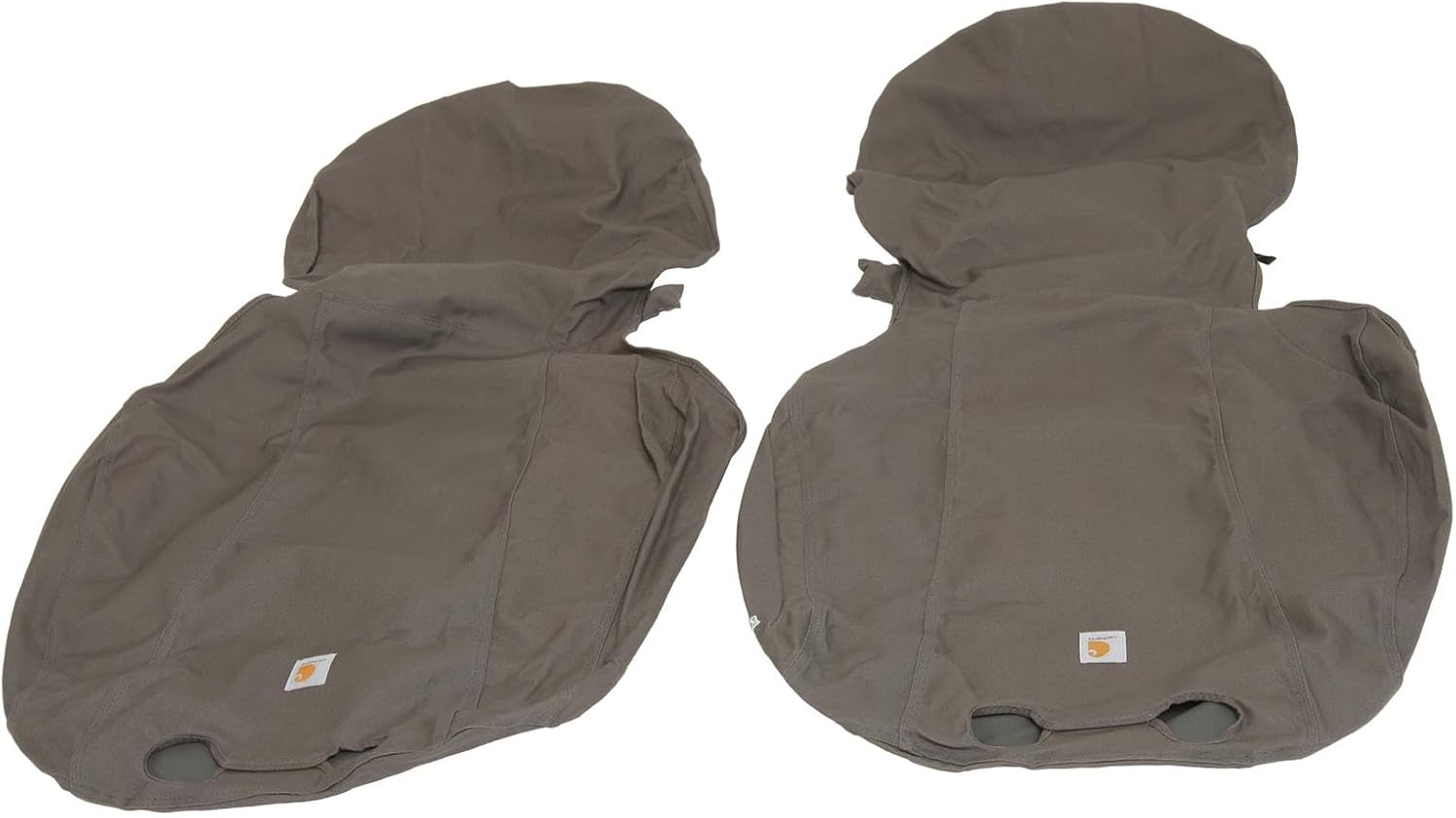 Covercraft Carhartt SeatSaver Custom Seat Covers — SSC3480CAGY — 1st Row 40/20/40 Bench Seat — for 2019-2020 Ford F-150, 2019-2022 F-250/F-350 — Gravel