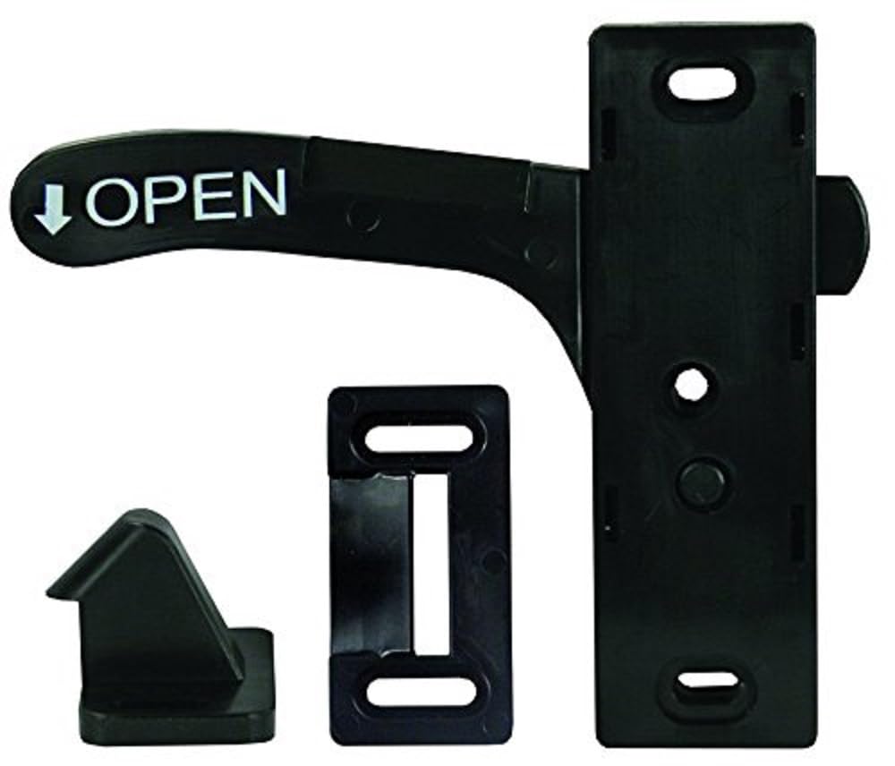 JR PRODUCTS 10775 JR Products 10775 Screen Door Latch - Left Hand