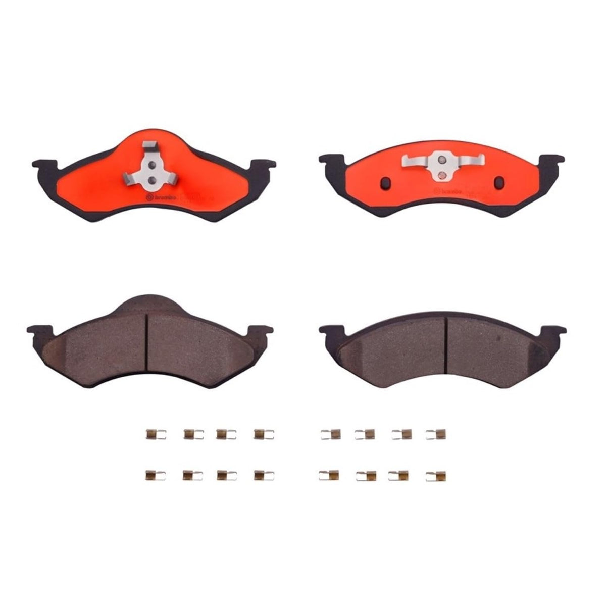 BREMBO P18005N Brembo P18005N Premium Ceramic Front Disc Brake Pad Set DODGE OE# 5016170AA