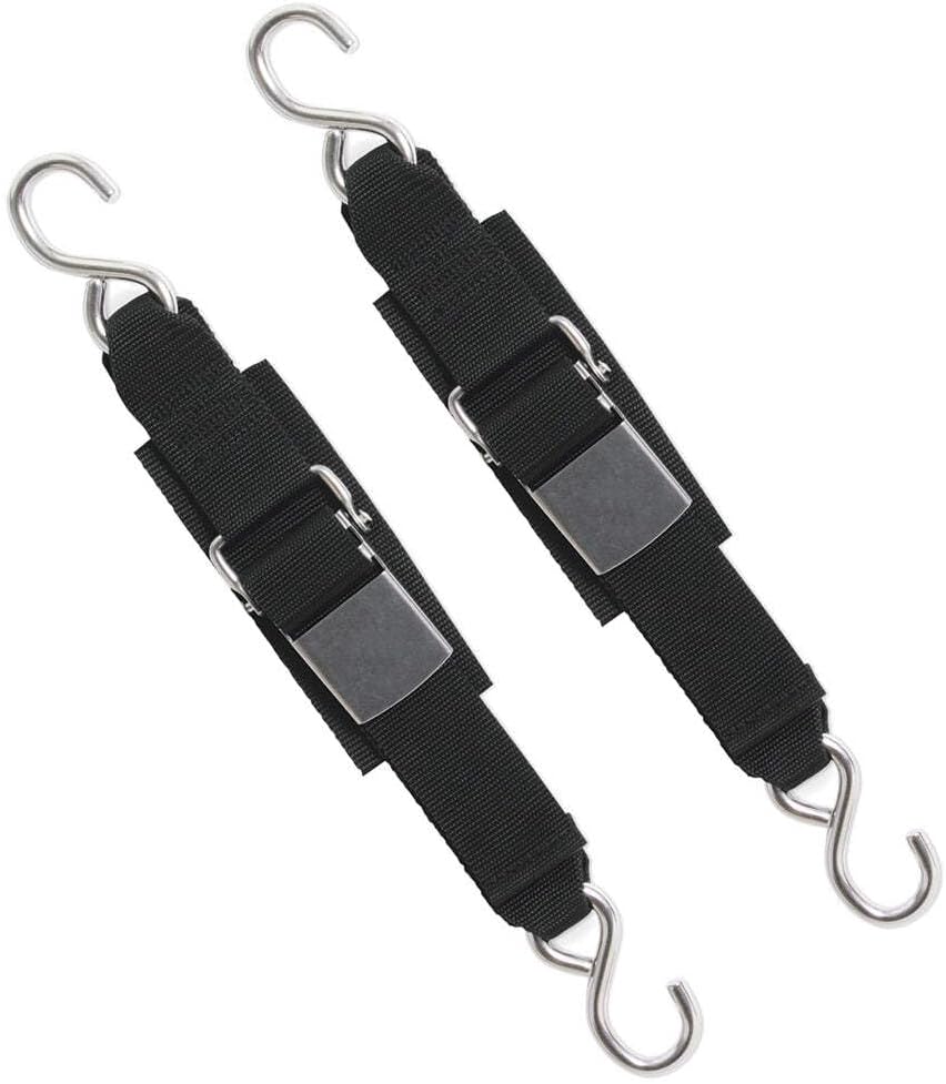 BoatBuckle Indiana Marine Kwik-Lok S.S. Transom Tie Down 2''X4'
