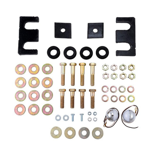 CATTLEMAN 4391KIT Cattleman HD 4391KIT Rear Bumper Mounting Kit fits 2008-2016 Ford F-250/ F-350 Super Duty Steel
