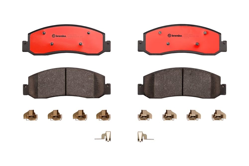 BREMBO P24130N Brembo P24130N Premium Ceramic Front Disc Brake Pad Set FORD OE# 8C3Z2001A