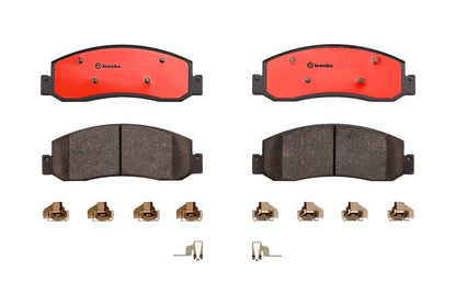 BREMBO P24130N Brembo P24130N Premium Ceramic Front Disc Brake Pad Set FORD OE# 8C3Z2001A