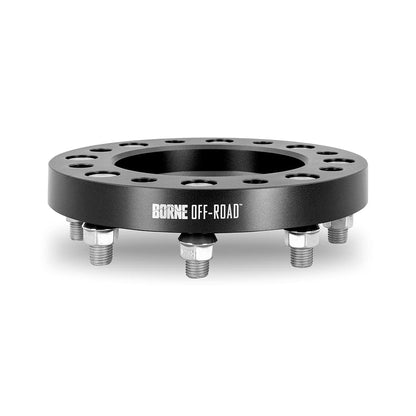 Borne Off-Road Wheel Spacers 8X170 125mm Center Bore M14 X 1.5 1.00-in Thick Black