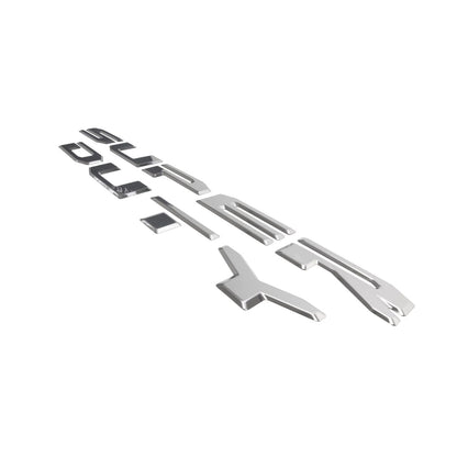 PUTCO 55562FD Putco Ford Super Duty Hood Lettering Kit - Stainless Steel - Cut Lettering - Fits Ford F250, F350, F450 2023-2027