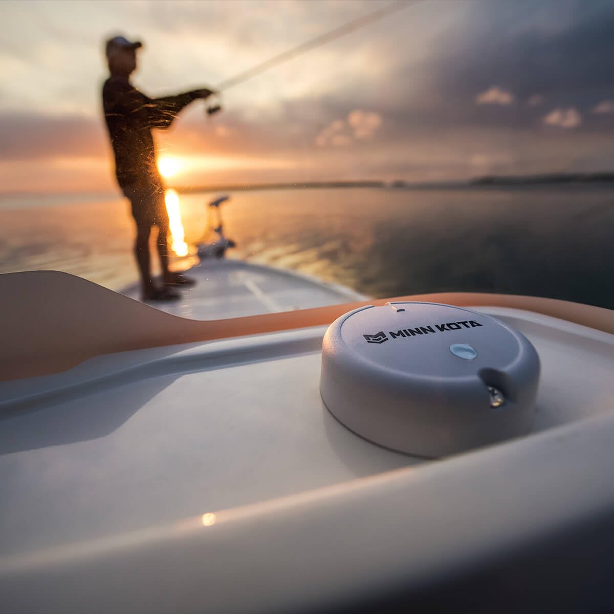 MINN KOTA 1866680 Minn Kota 1866680 i-Pilot Heading Sensor Spot-Lock BT (Bluetooth), PowerDrive & Riptide PowerDrive White
